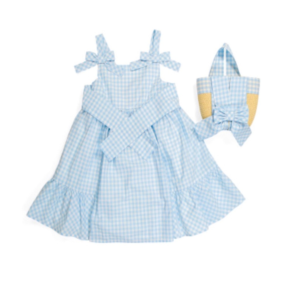 Tahari toddler girls dress set (dress and purse) NWT. Size 4T.